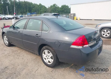 2008 Chevrolet Impala Ls from USA, damaged, VIN 2G1WB58N781343236